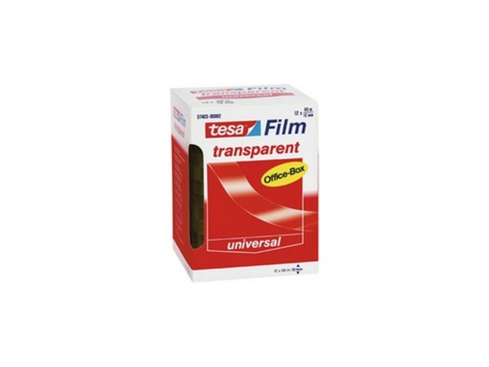 Tesa office film 66m x12mm  pk/12