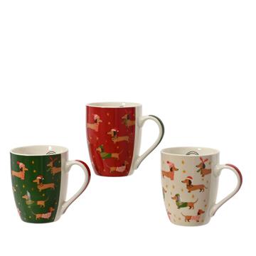 Decoris Kerstmok Teckel 340ml