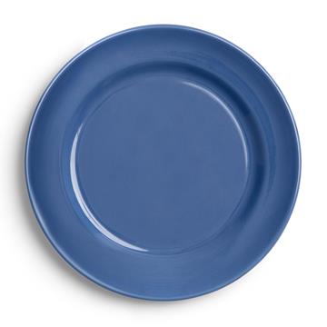 Boerenblauw Bord Ø21cm lichtblauw 6st