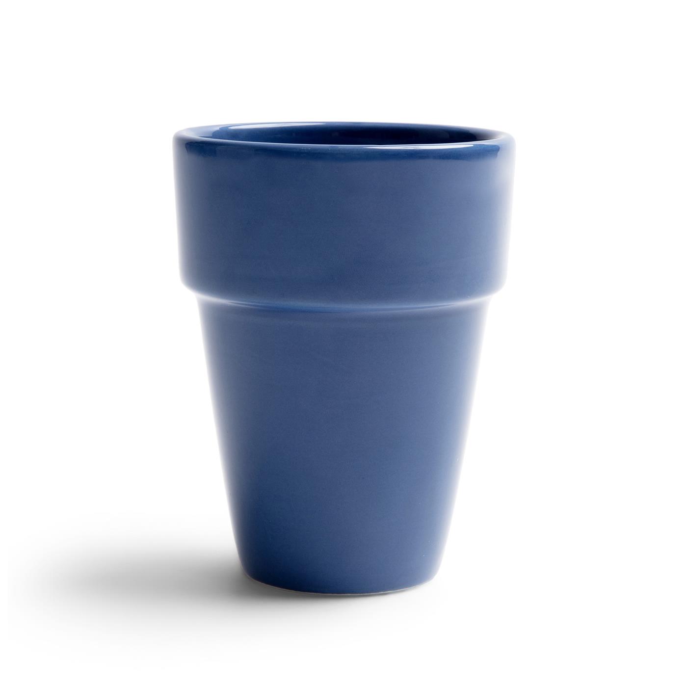 Boerenblauw Melkbeker 0,25L l.blauw 6st