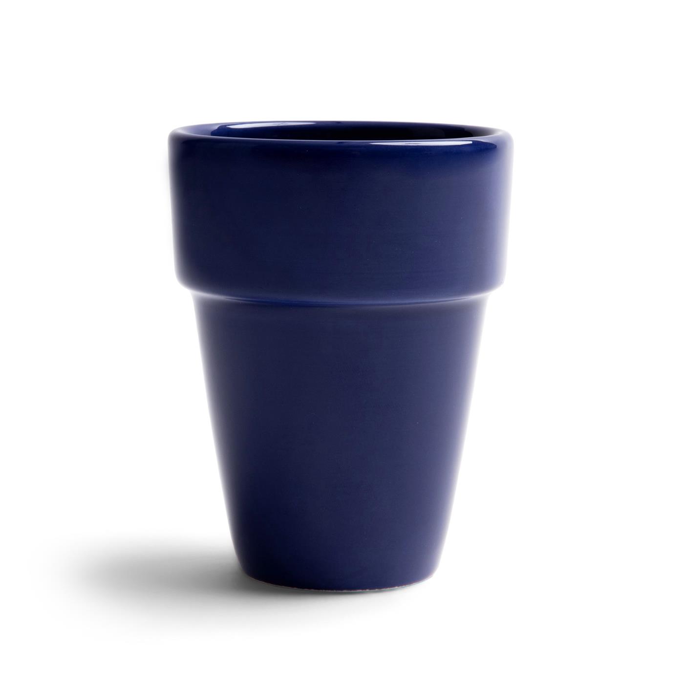 Boerenblauw Melkbeker 0,25L d.blauw 6st