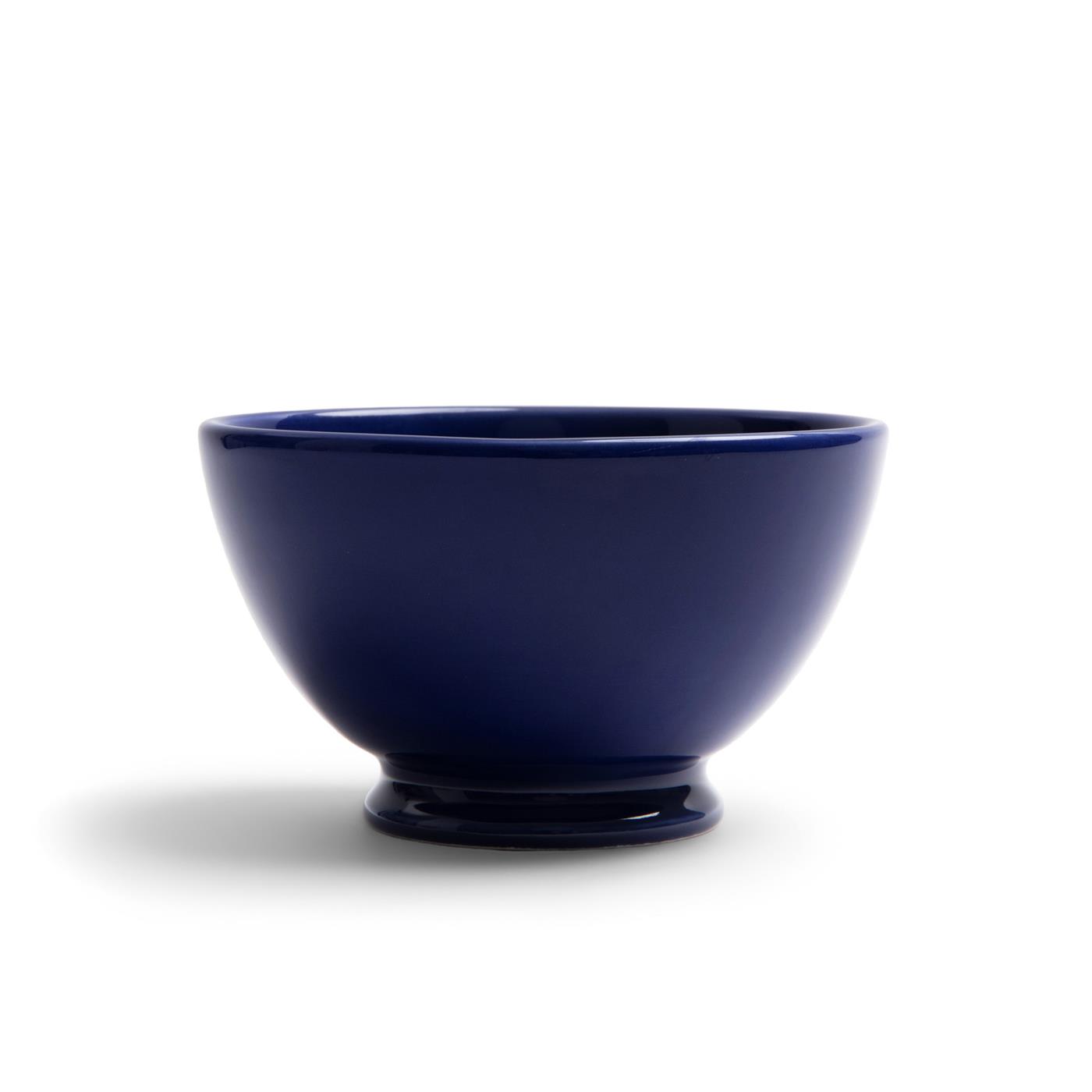 Boerenblauw Kom Ø13cm donkerblauw 6st