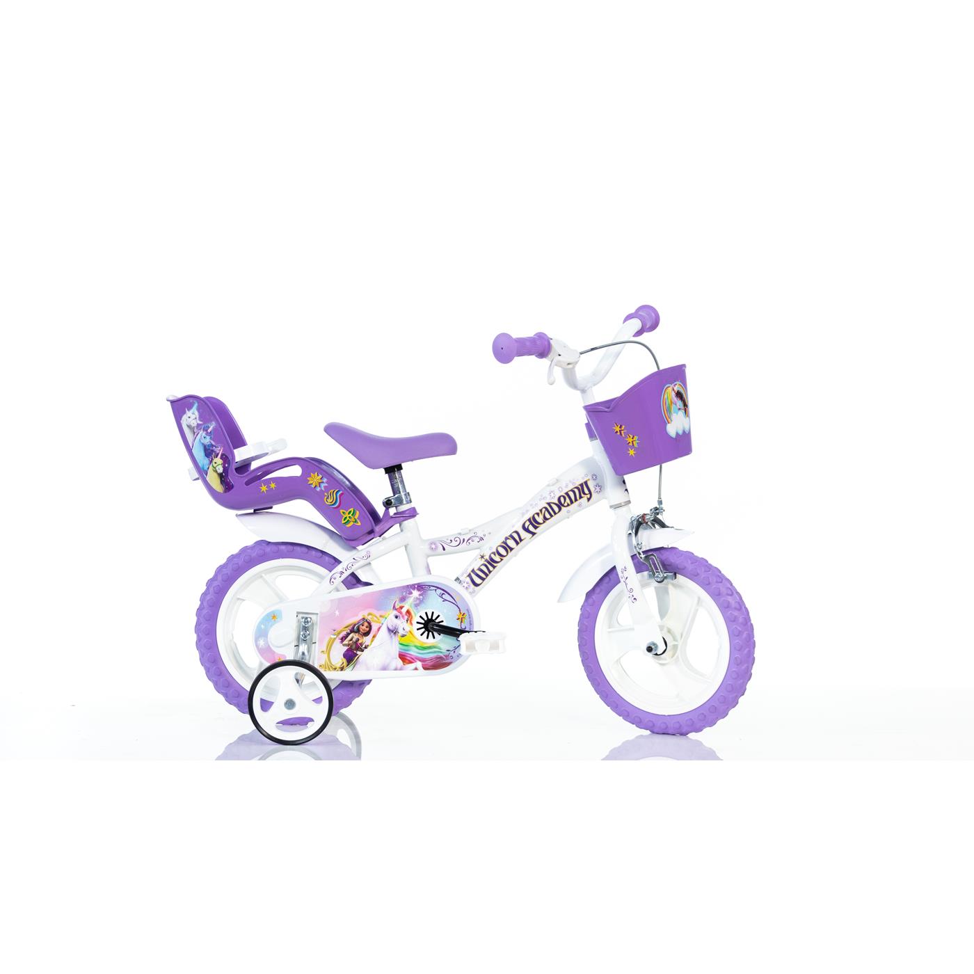 Dino Kinderfiets Unicorn academy 12 inch