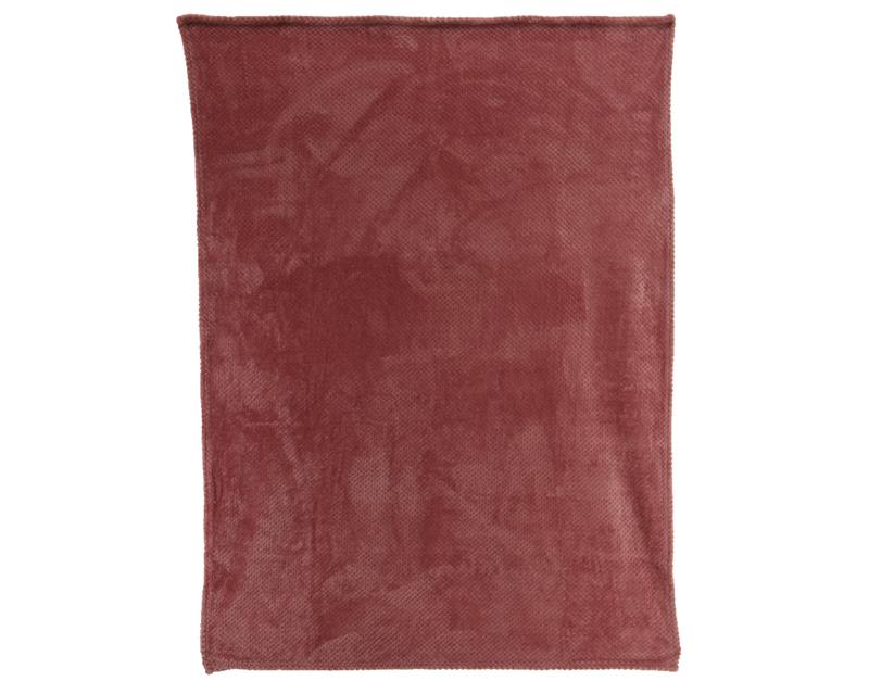 Woondeken  velours roze 130x170cm