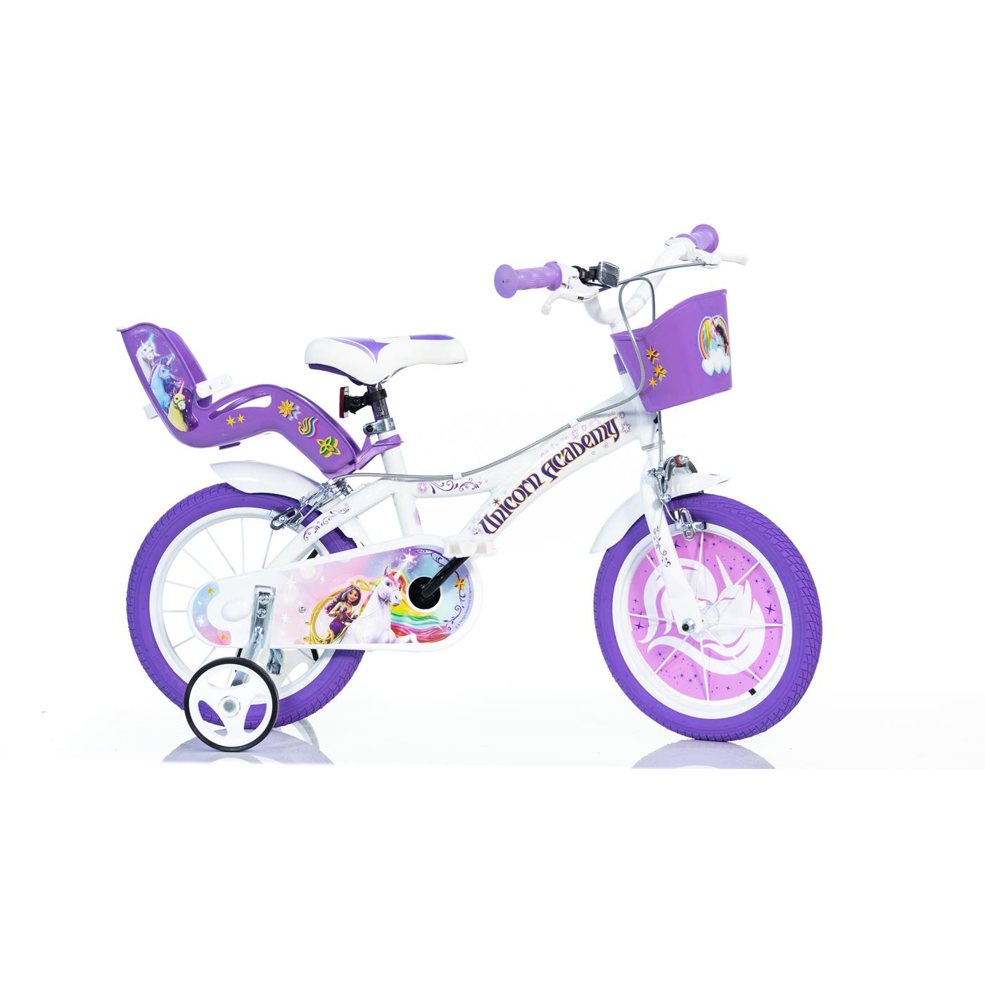 Dino Kinderfiets Unicorn academy 16 inch