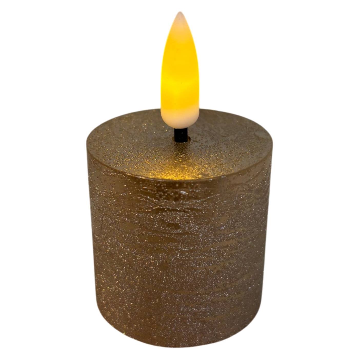 LED Theelicht oplaadbaar 2-delig m.zand