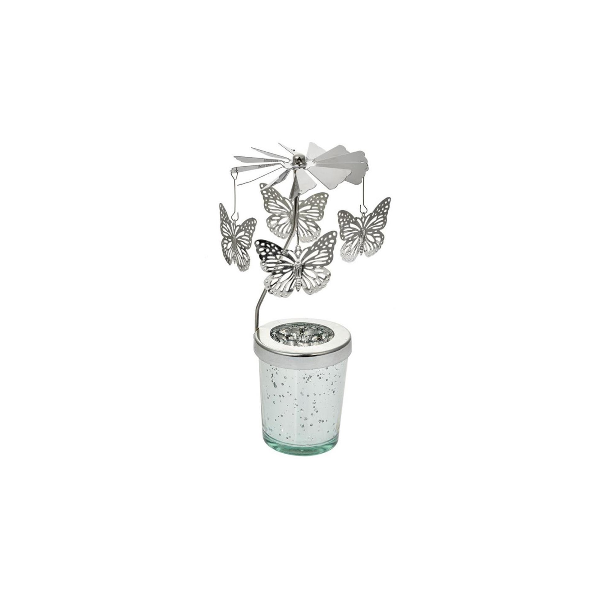 Clayre & Eef theelichtcarrousel ø8xh17cm