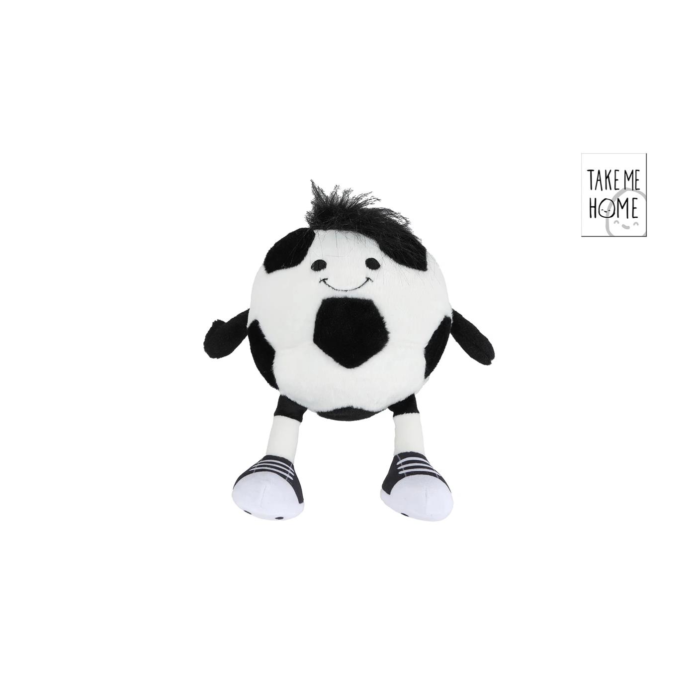 Take Me Home voetbal pluche 16,5/25cm