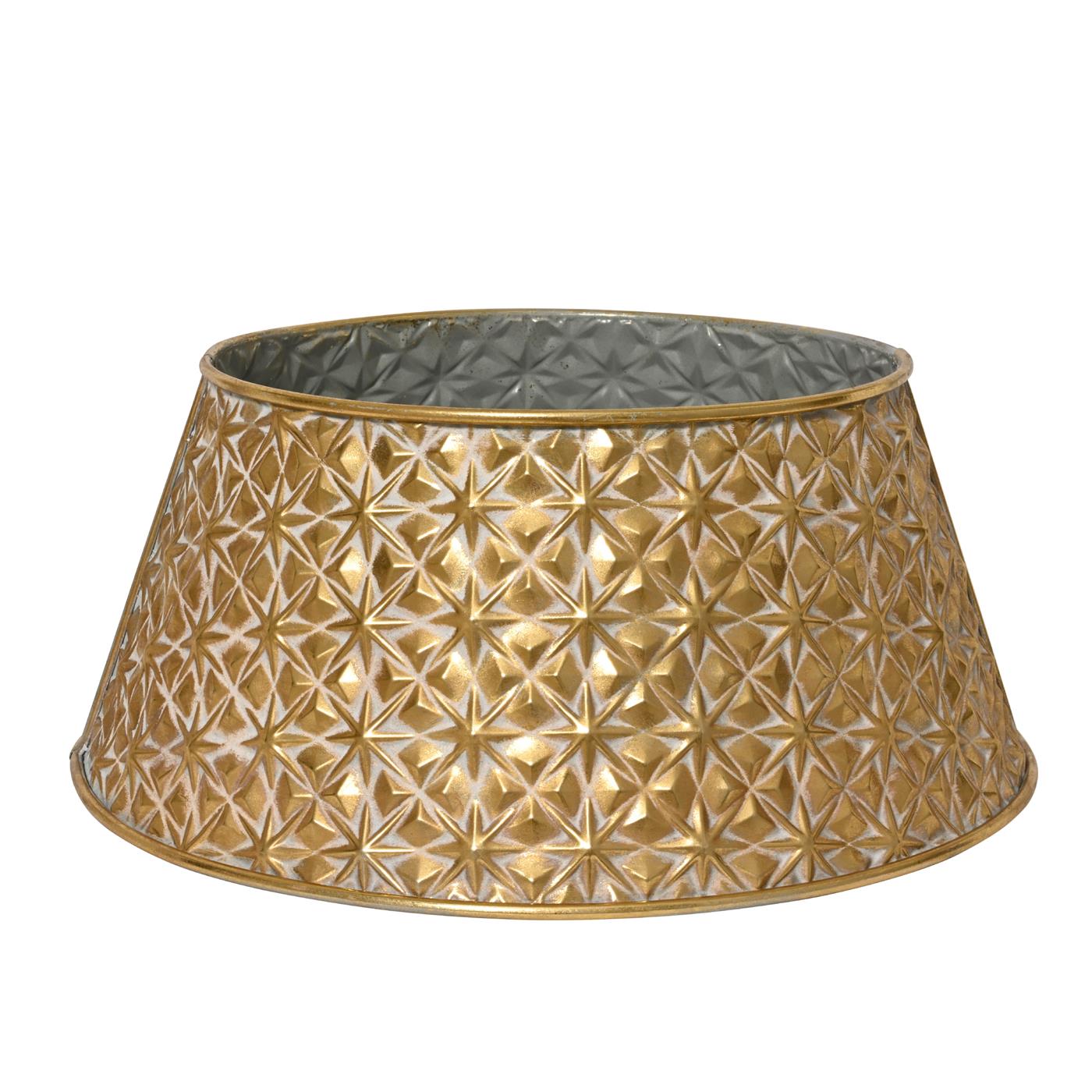 Decoris Boomring ijzer Ø70cm goud