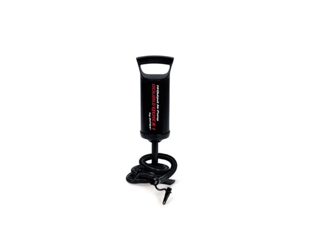 Intex handpomp Double Quick I zwart 29cm