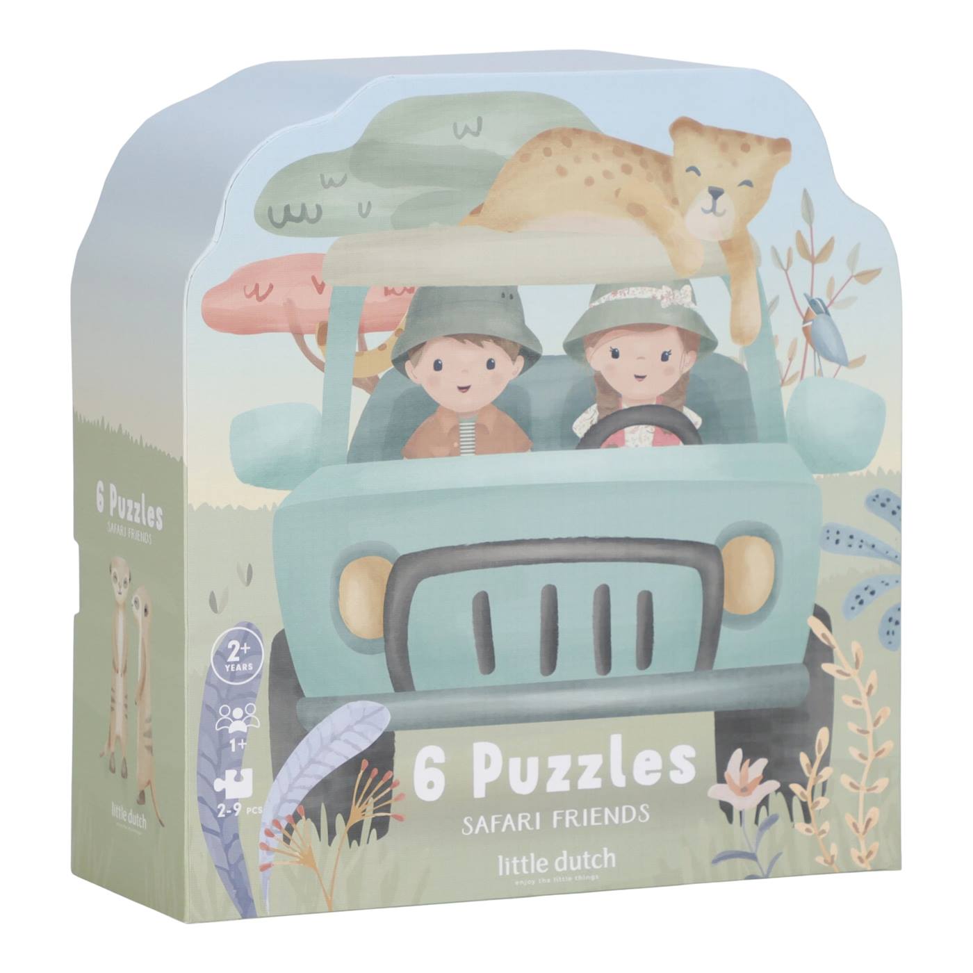 Little Dutch Safari Friends puzzel FSC