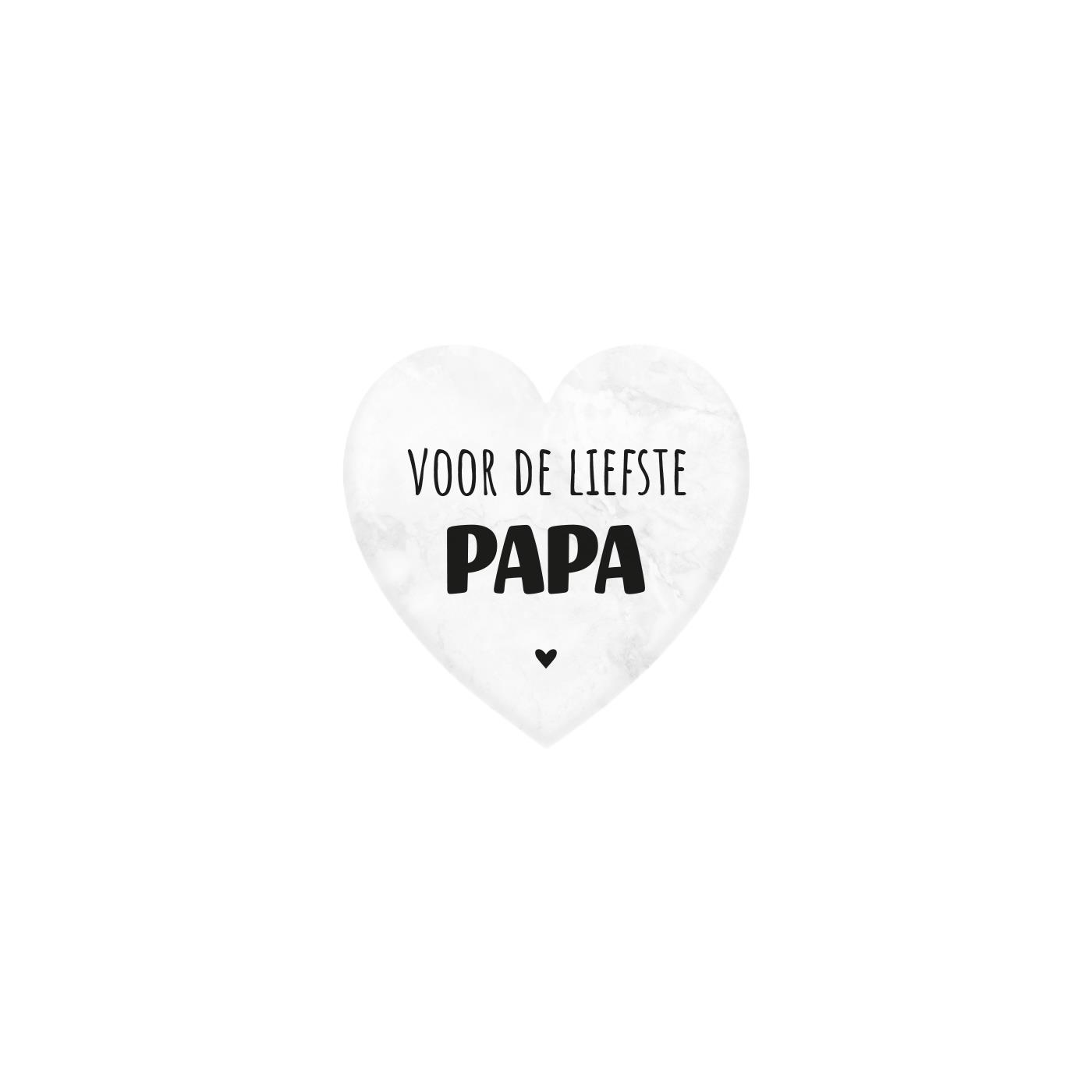 Paperdreams Marmeren Hartje - Papa