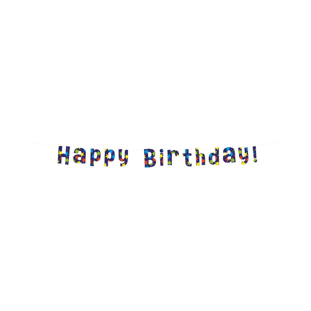 Letter banner - Happy Birthday