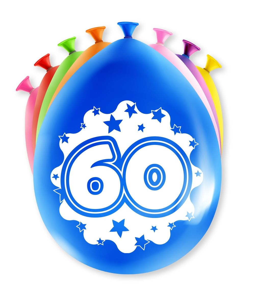 Paperdreams cijferballonnen  - 60 jaar