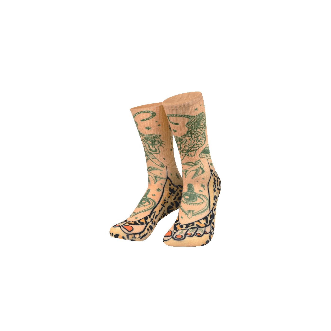 Paperdreams Silly socks - Tattoo