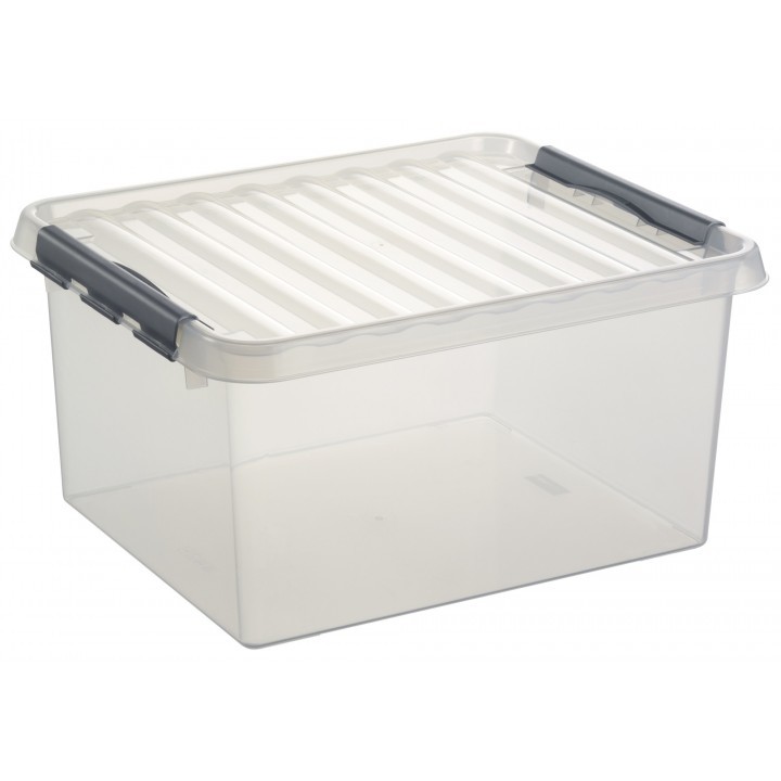 Sunware Q-line opbergbox 36L transparant