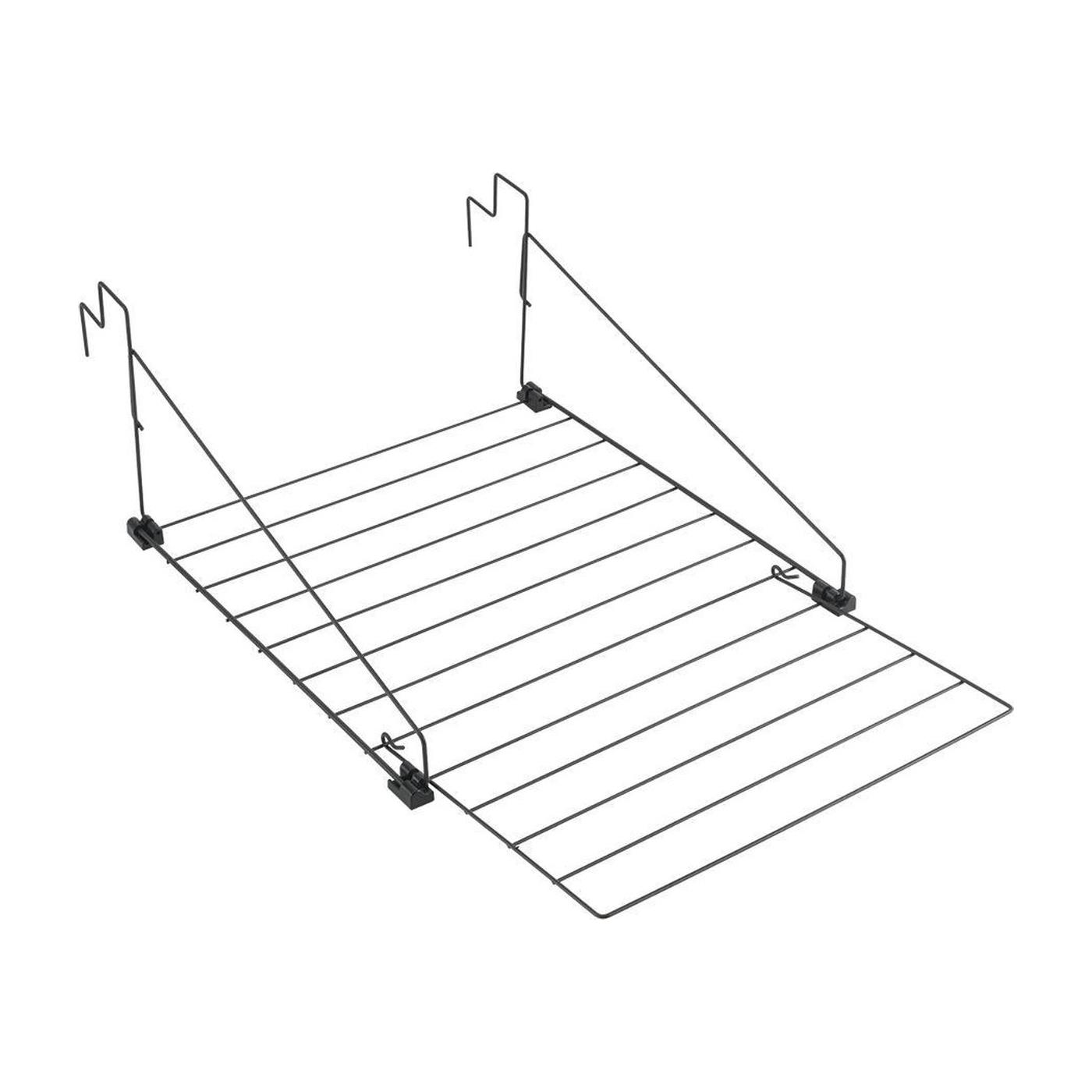 Metaltex droogrek Den Haag 9m zwart