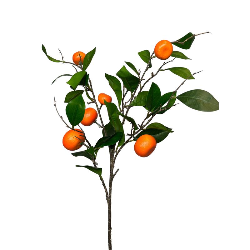 Kunsttak mandarijn  90cm oranje