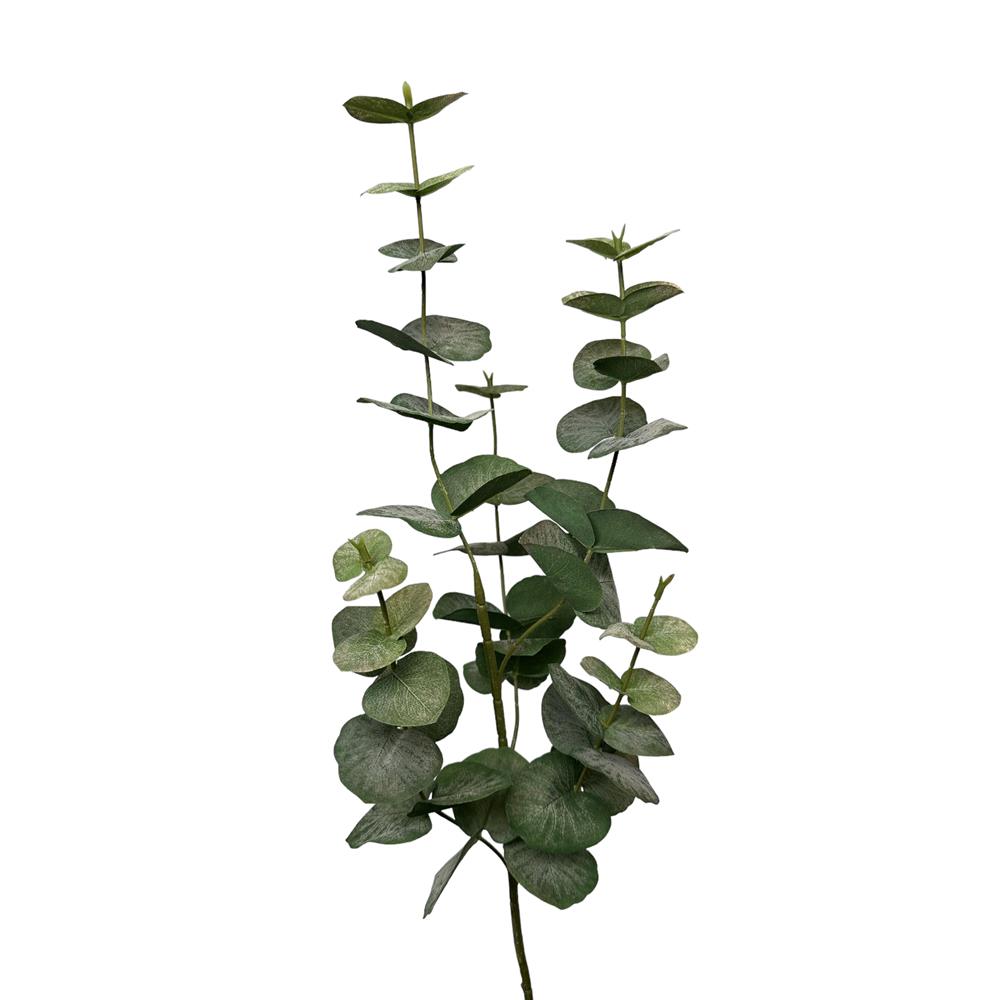 Kunsttak eucalyptus spray 90cm grijs