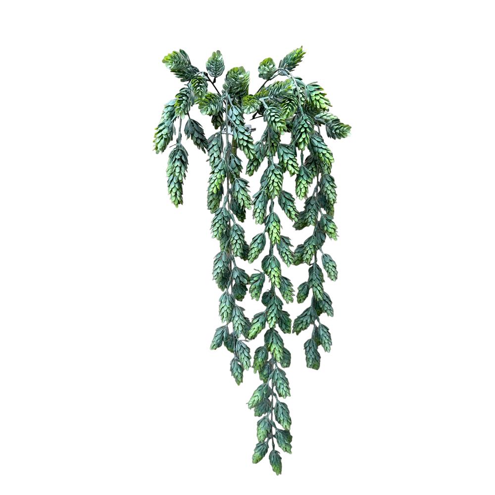 Kunst hangplant Hop spray 80cm