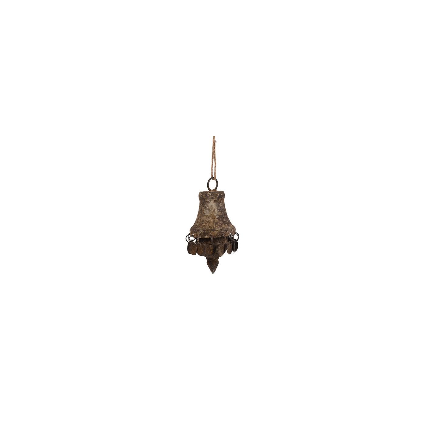 Hanger Amira roest metaal Ø8,5x33cm