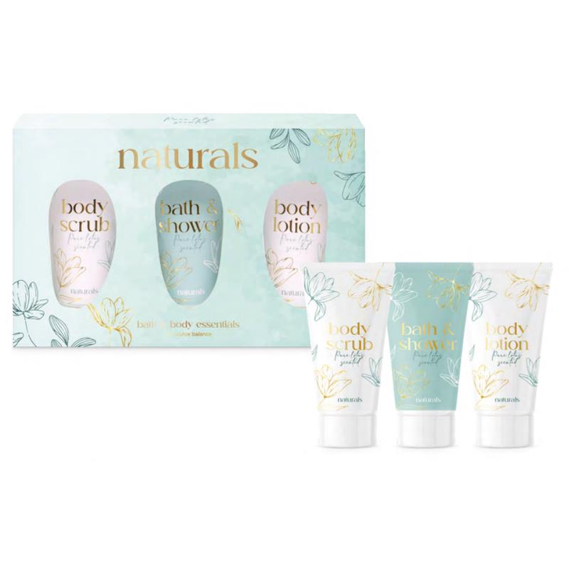 Naturals giftset 3 tubes