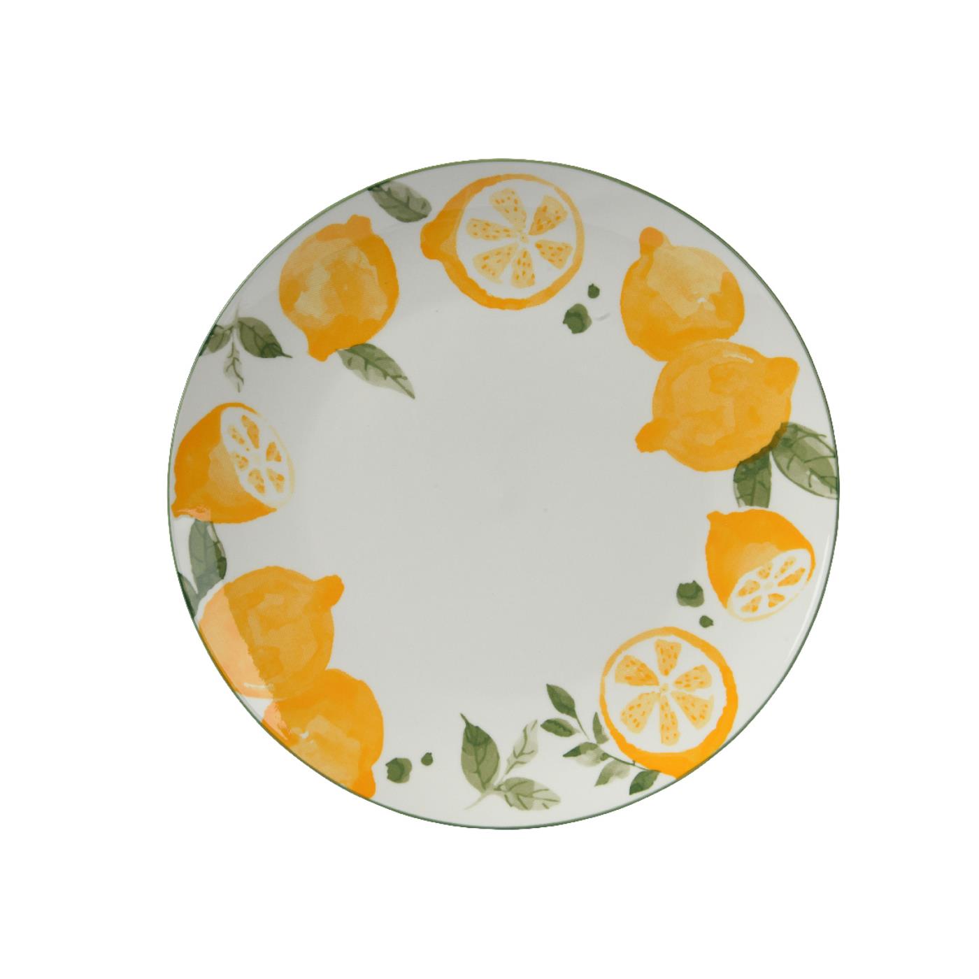 Dinerbord porselein Ø26.5cm citroen