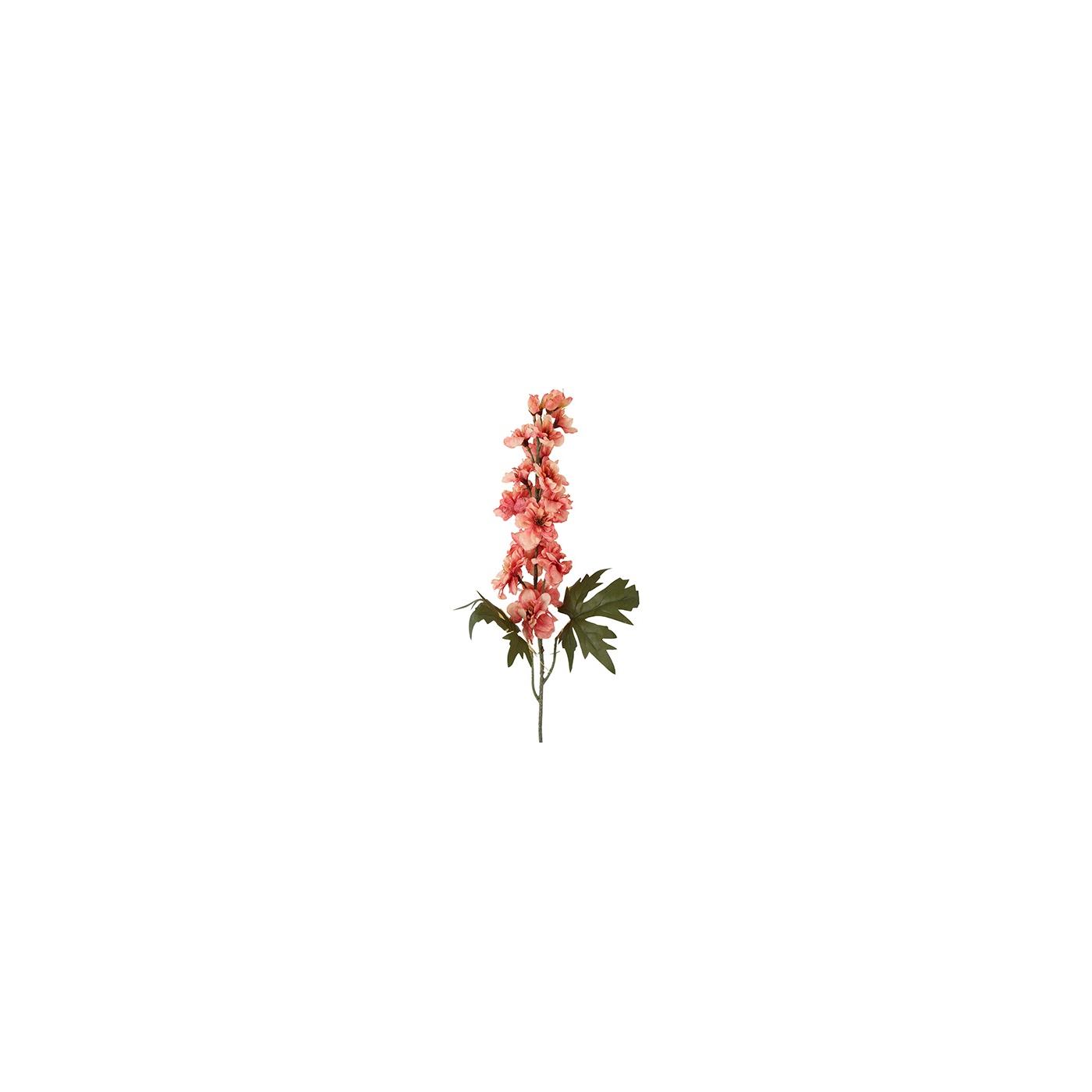 Kunstbloem Delphinium roze zijde H60cm