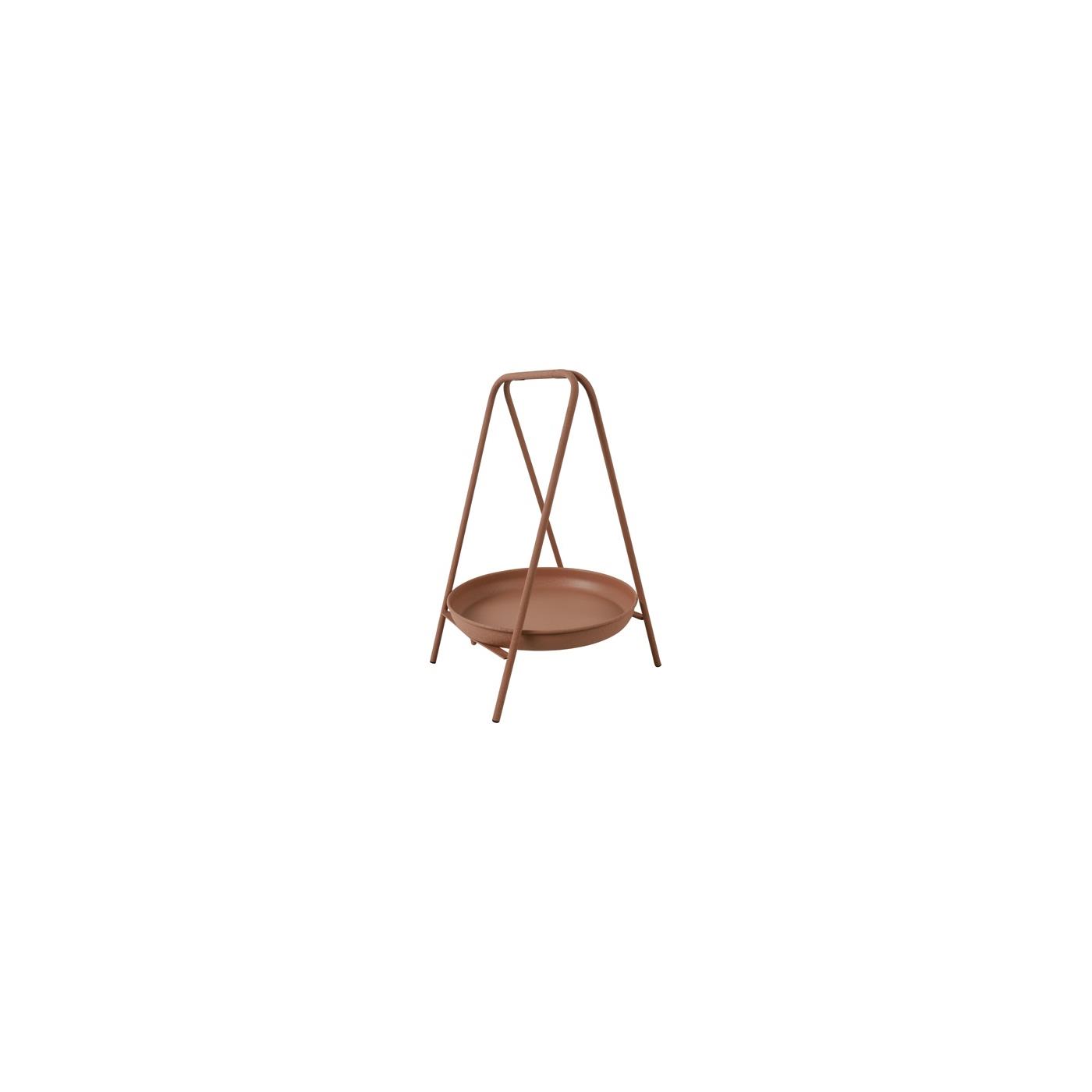 Etagere terra metaal H45cm