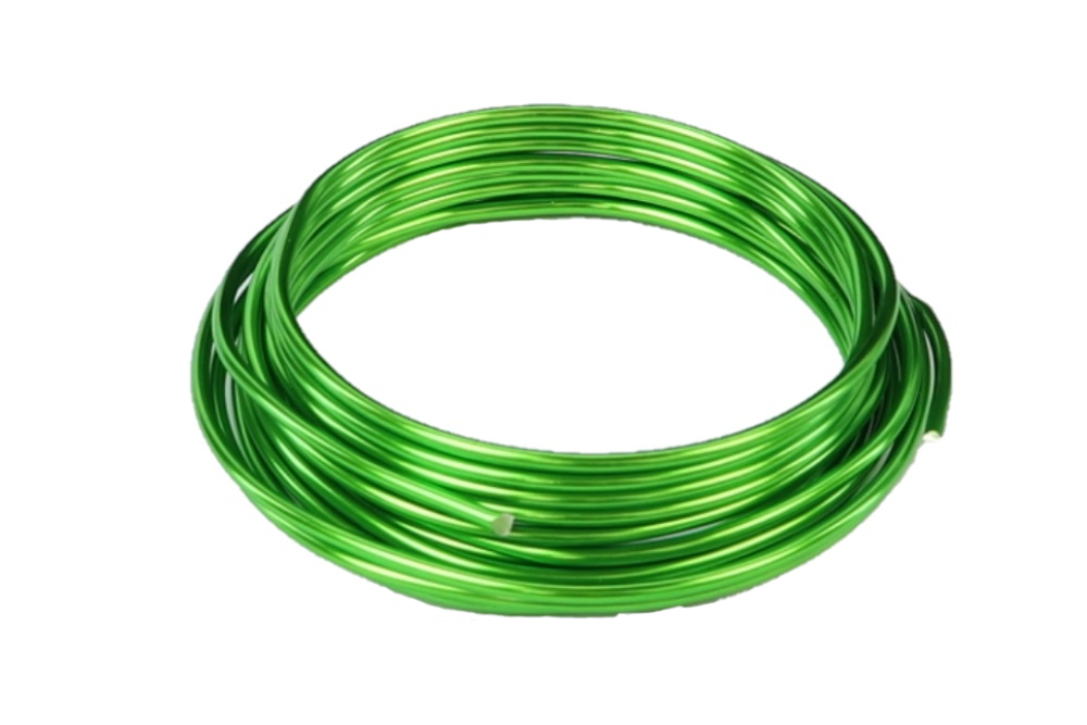 Hobby Aluminiumdraad  2mm 2.5m Groen