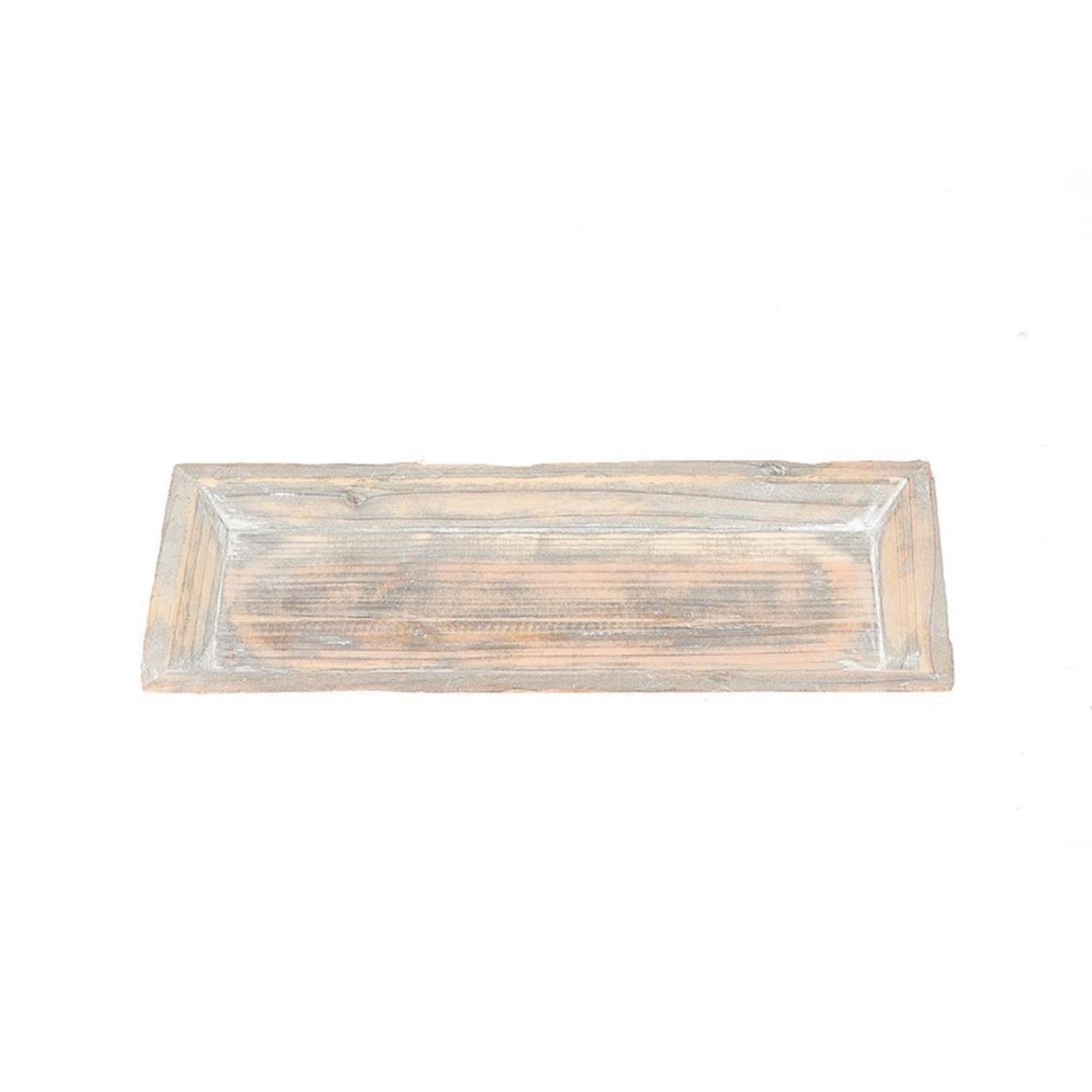 Decotray grey wash 39x16x3cm