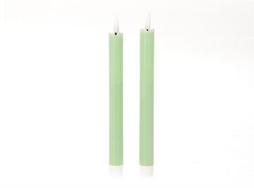Dinerkaars LED vlam 24.5cm groen