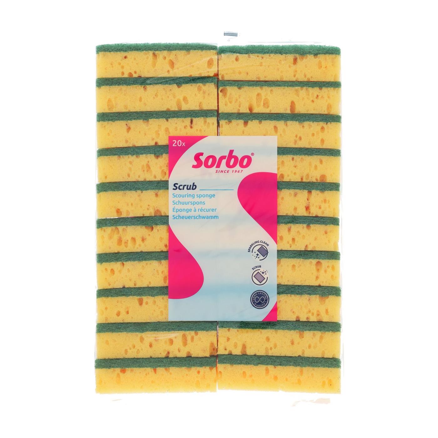 Sorbo Schuursponsen 20 stuks