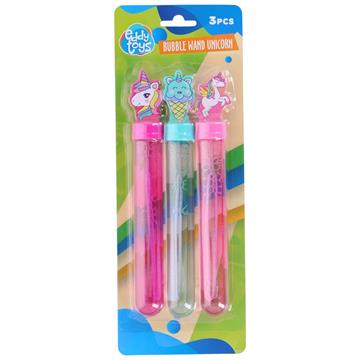Bellenblaas Unicorn 59ml set a 3 stuks