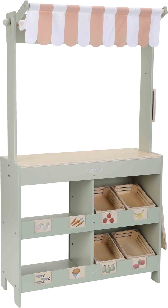 Little Dutch Houten marktkraam FSC