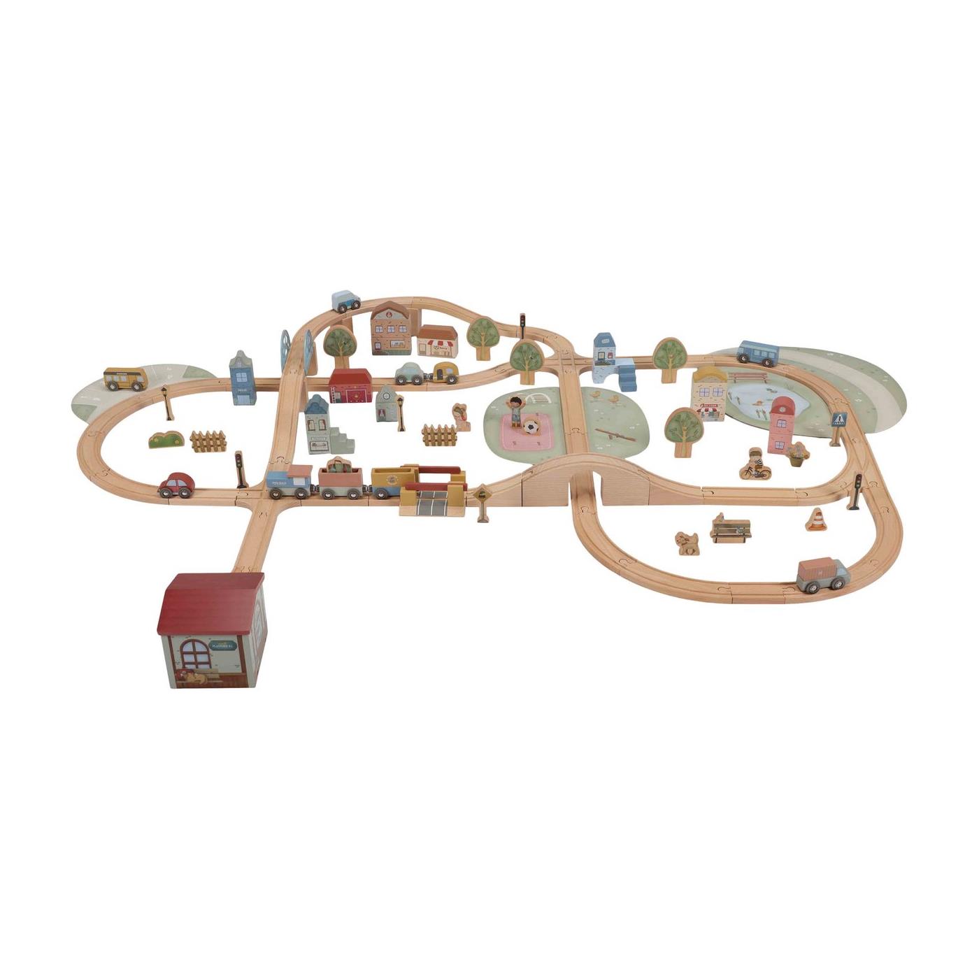 Little Dutch Treinbaan set XL