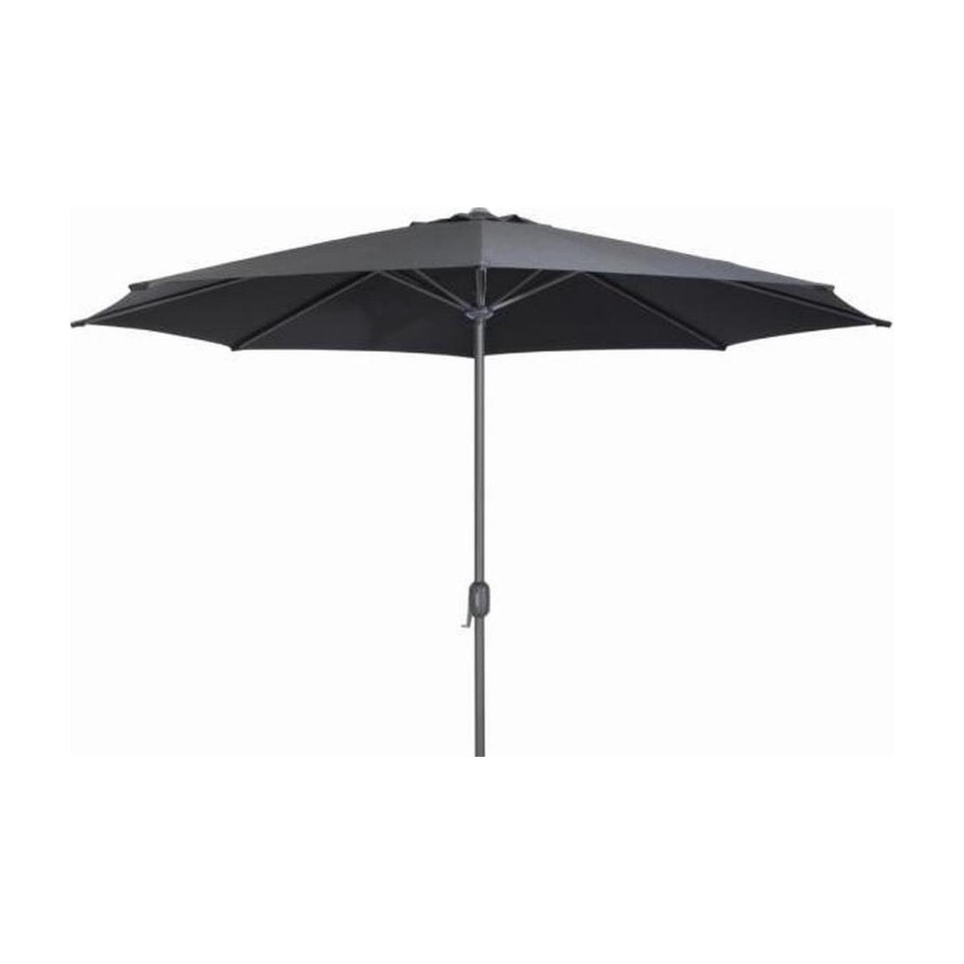 Parasol Salou Ø3m antraciet