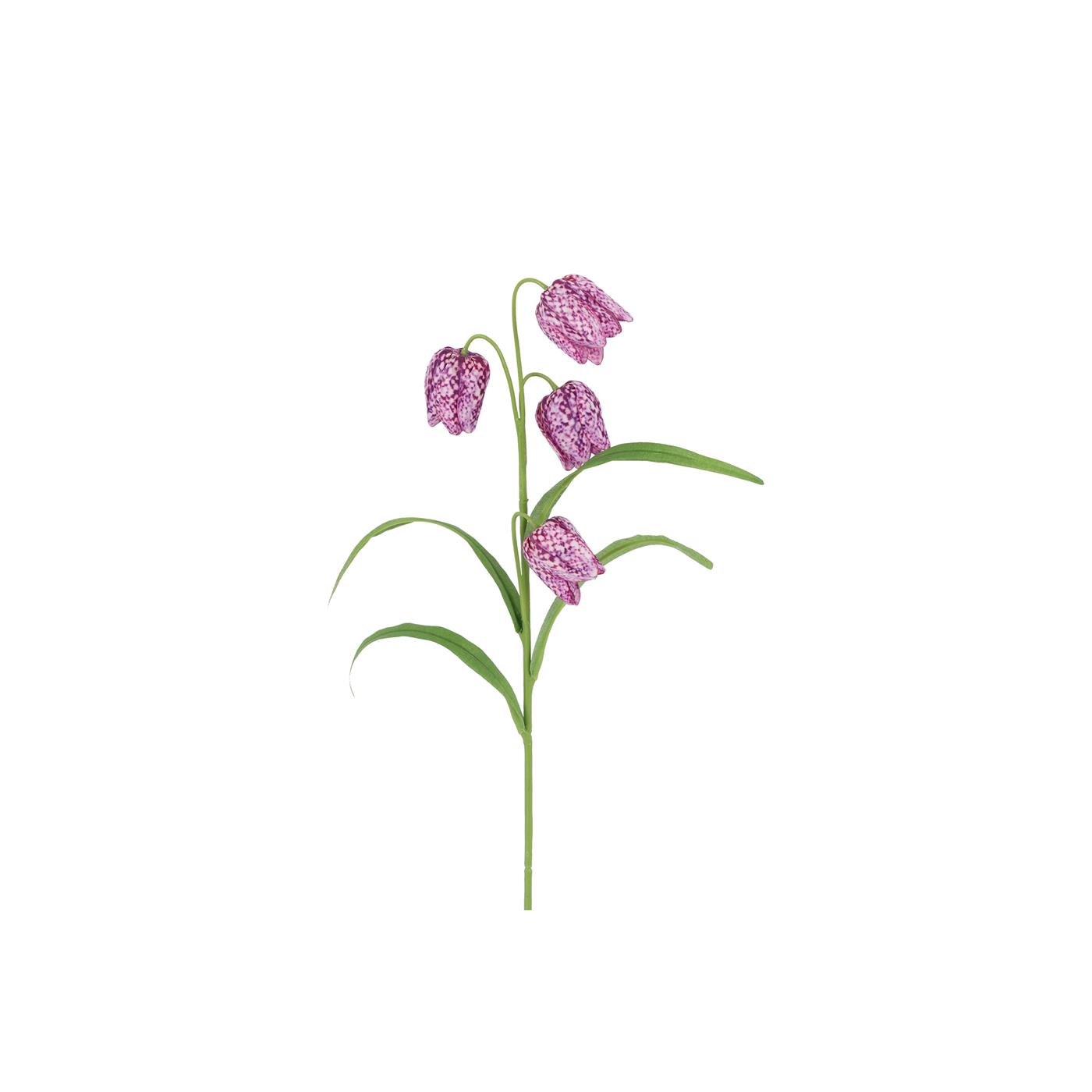 Kunstbloem Fritillaria M paars H57cm