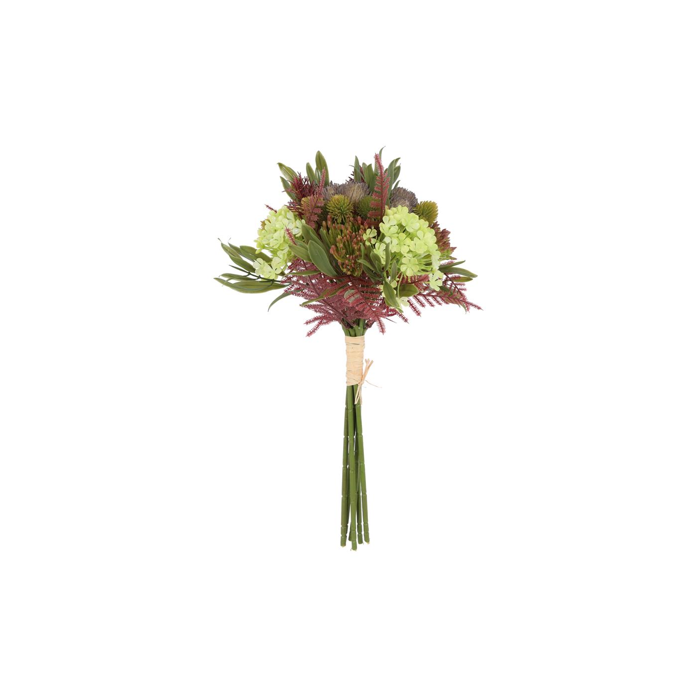 Kunstboeket Viburnum mix l.groen H25cm