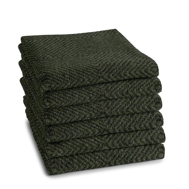 DDDDD Keukendoek Cisis 50x55 laurel 6st