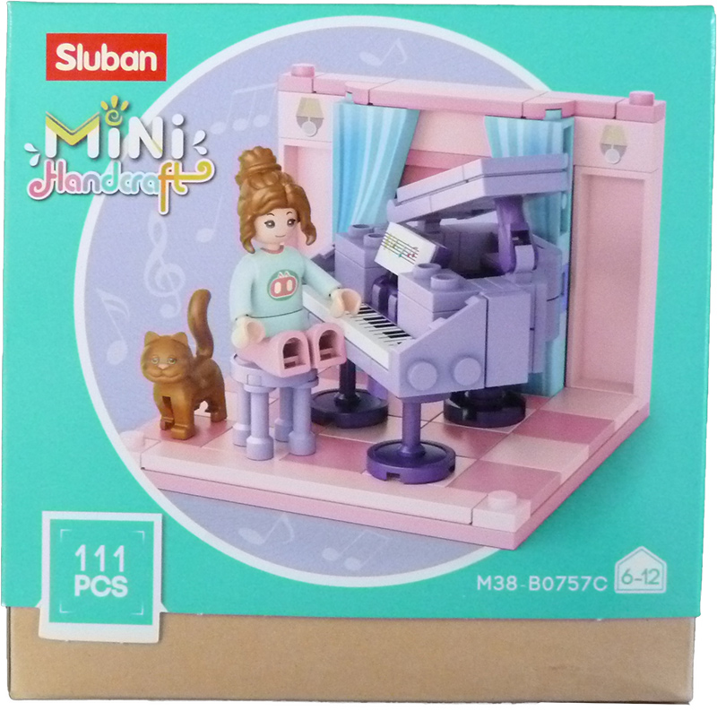 Sluban Mini Handcraft Studeerkamer 111pc