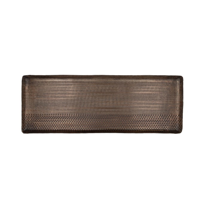 Dienblad 45x18x1,5cm Brass