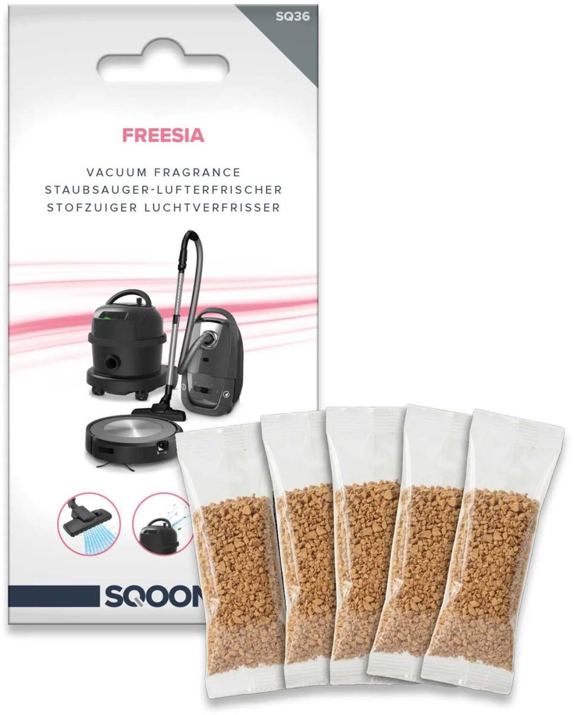 Stofzuiger Luchtverfrisser freesia