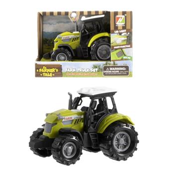 Tractor met licht en geluid 10cm