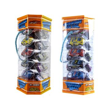 Auto's die-cast pull back 15 stuks 6cm