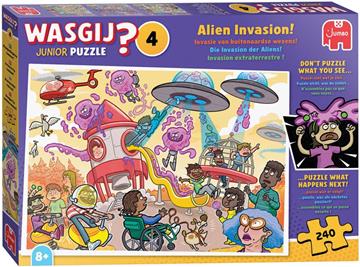 Wasgij Junior 4 invasie 240 stukjes