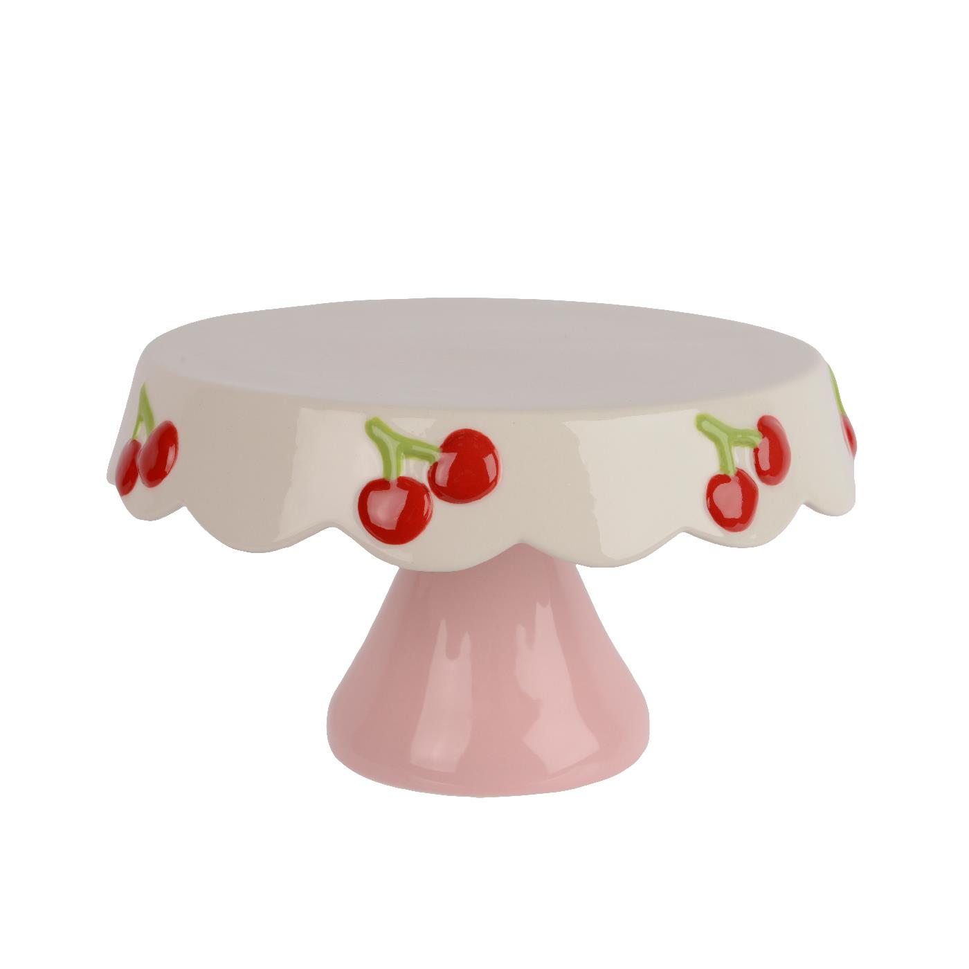 Etagere Kersen porselein Ø24xH13cm