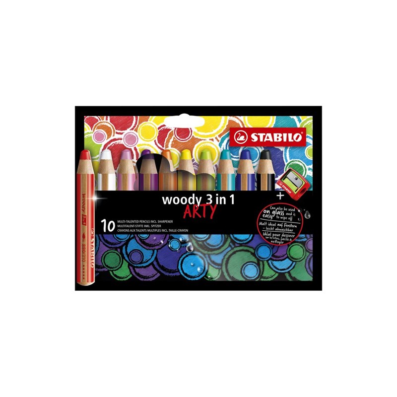 STABILO Woody 3 in 1 Arty kleurpotloden