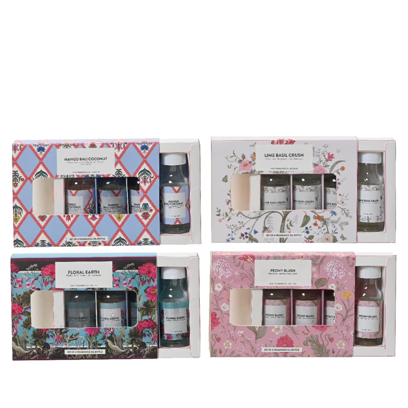 Geurolie 15ml 4-delig