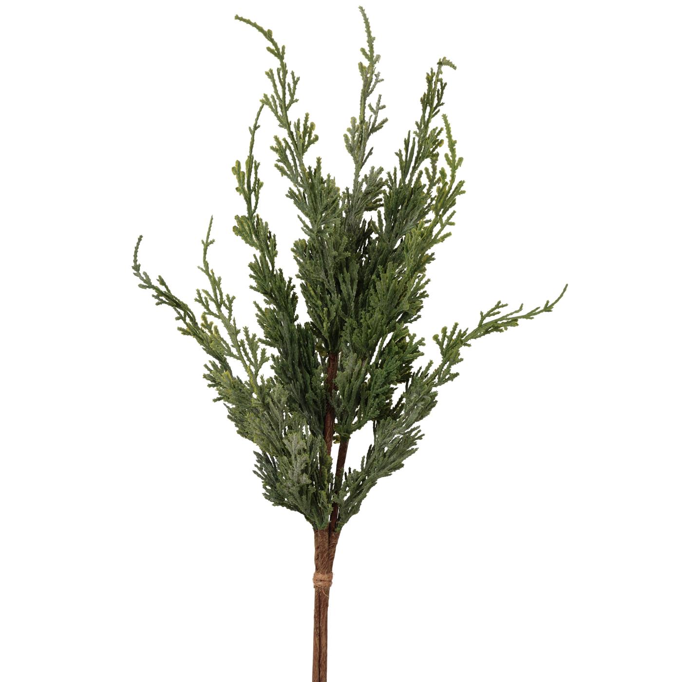 Kunsttak Cedertak 45cm grijs